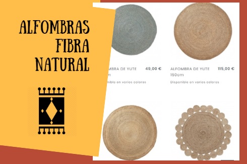 alfombras fibra natural