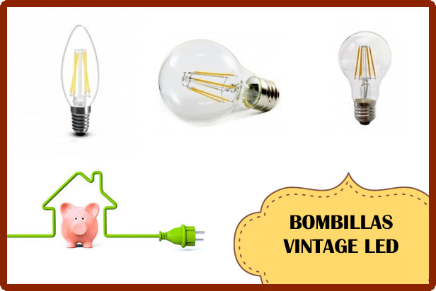 Bombillas Vintage de LED: decora con estilo retro ahorrando energía