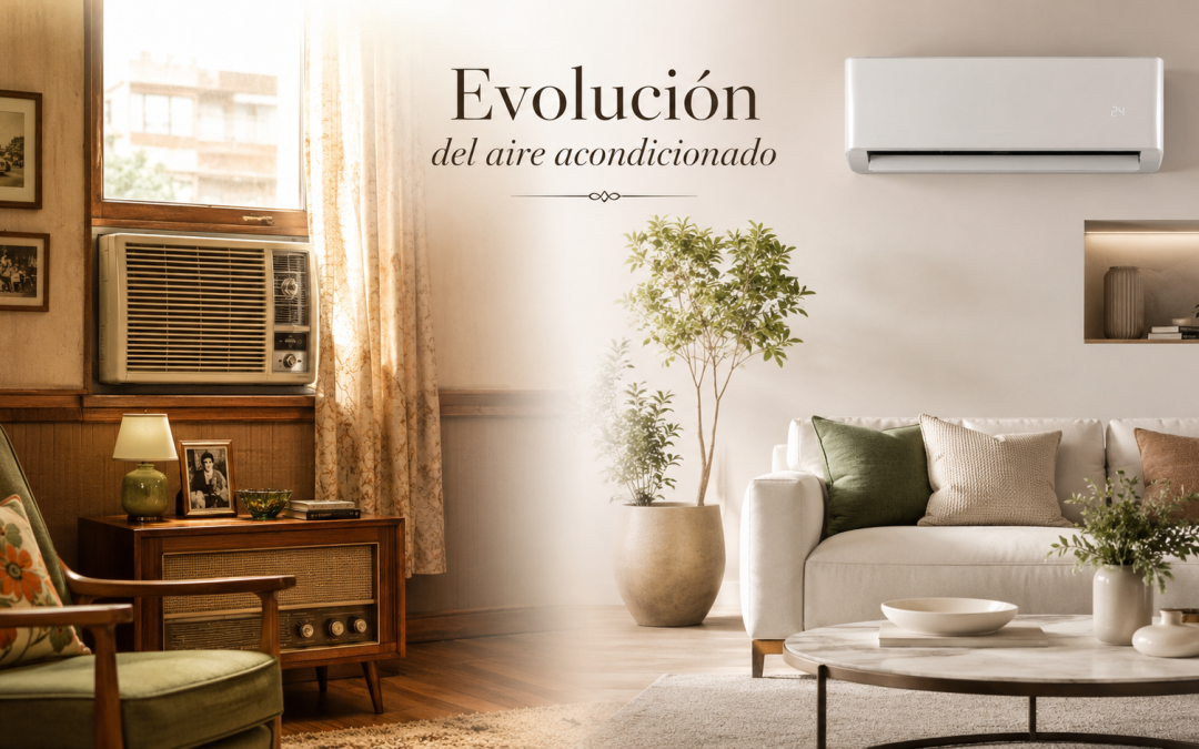 La evolución del aire acondicionado: de invento industrial a elemento clave en la decoración del hogar